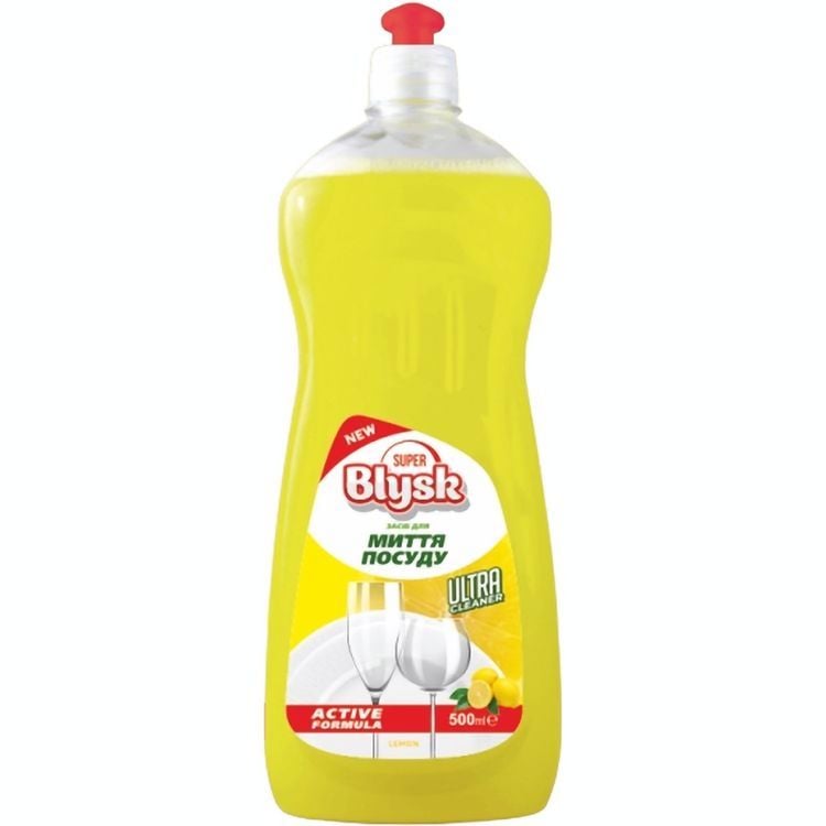 Засіб для миття посуду Super Blysk Лимон, 500 мл - фото 1