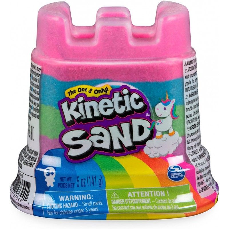 Песок для детского творчества Kinetic Sand Мини-крепость, розовый (71477) - фото 1