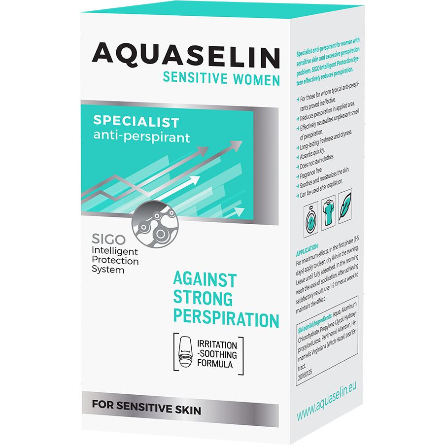 Антиперспирант Aquaselin Sensitive Women Deo 50 мл - фото 2