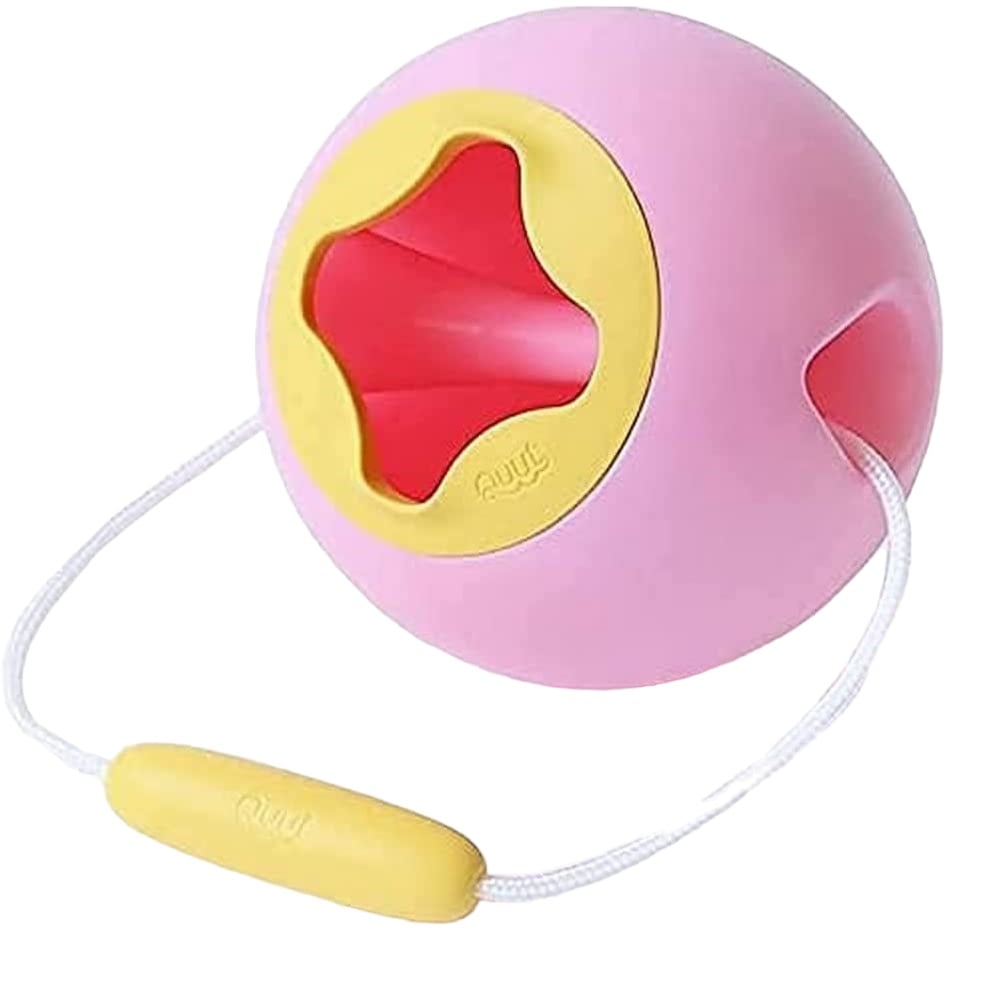 Сферичне відро Quut Mini Ballo рожеве/жовте (171164) - фото 1