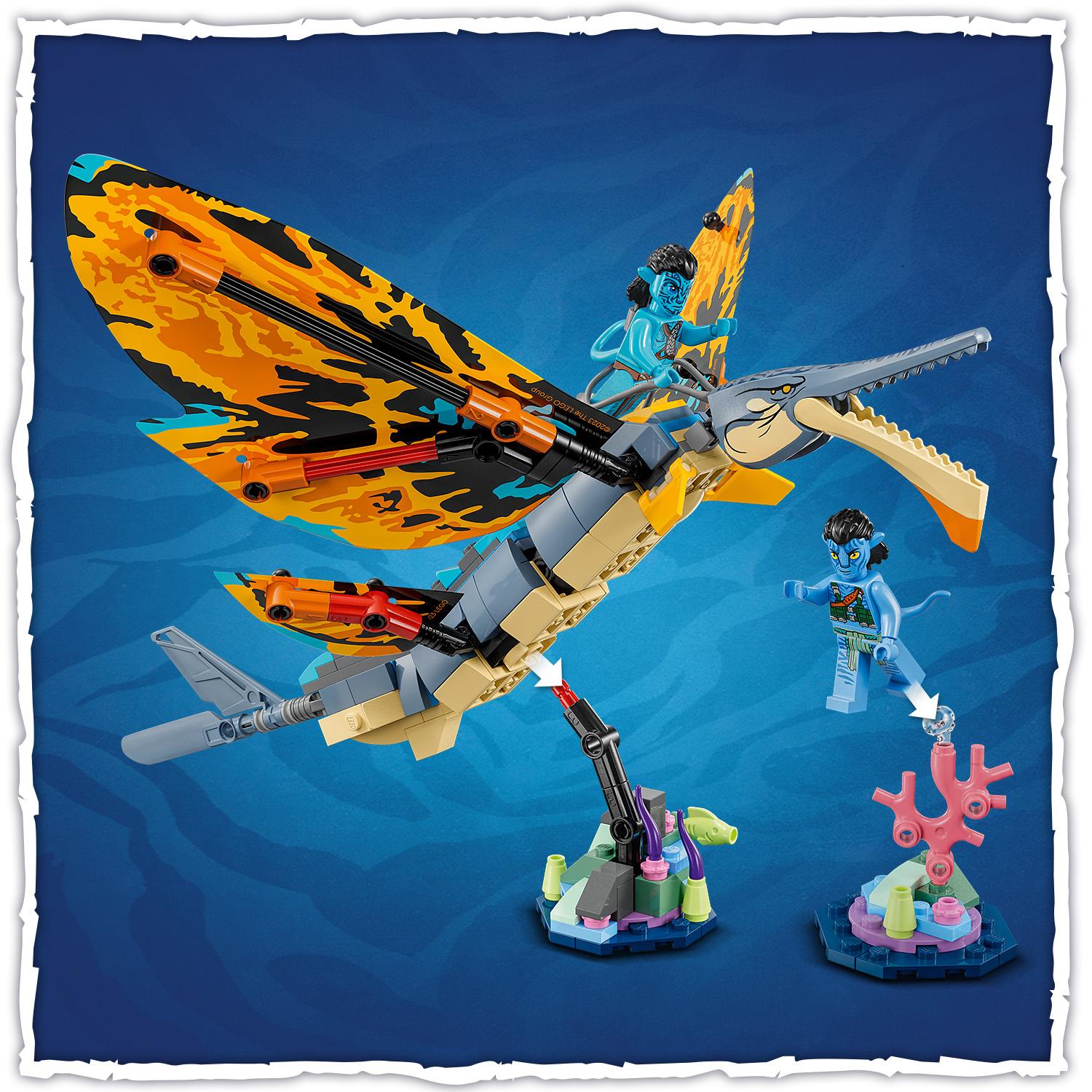 Конструктор LEGO Avatar Skimwing Adventure, 259 деталей (75576) - фото 9