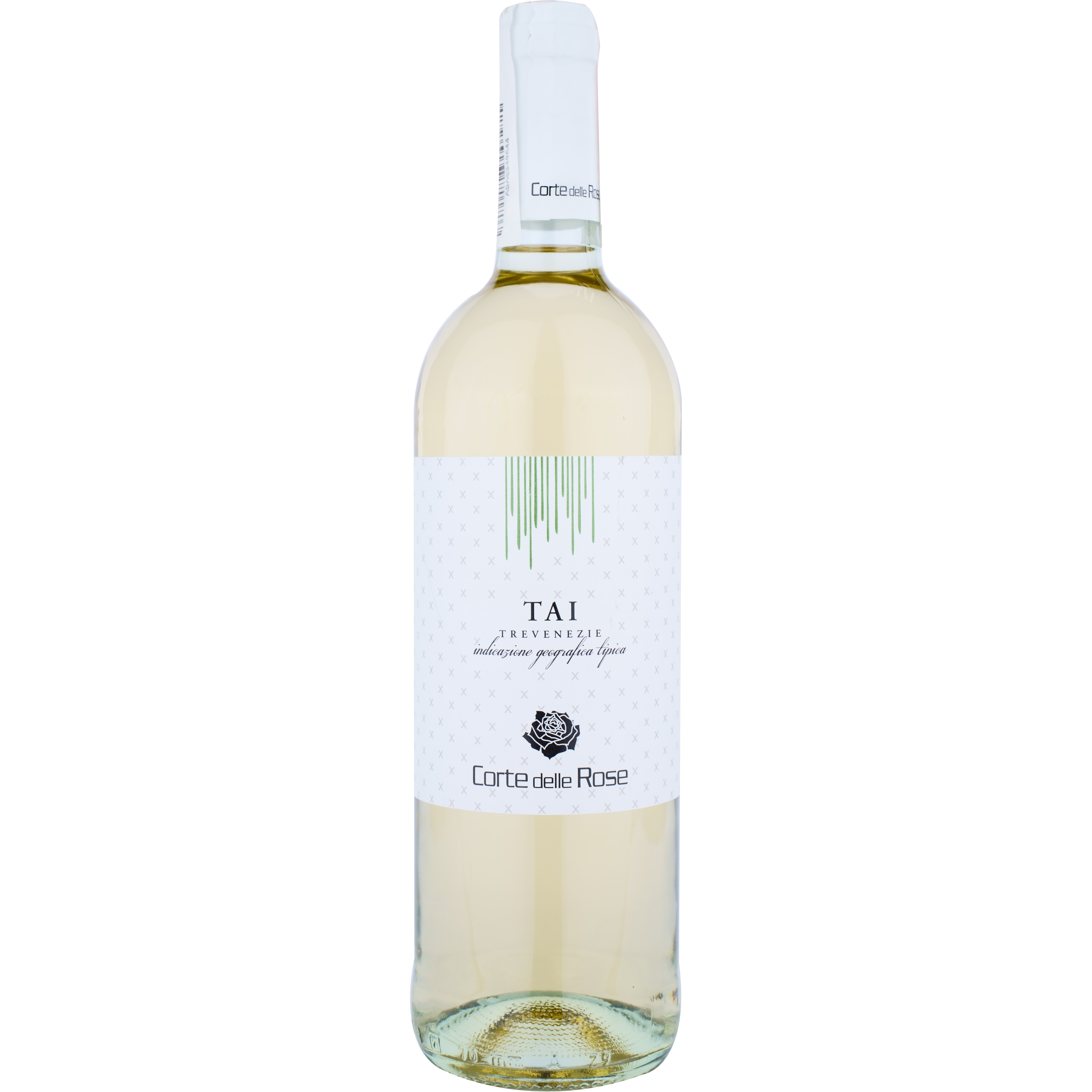 Вино Corte delle Rose Tai IGT, біле, сухе, 0,75 л - фото 1