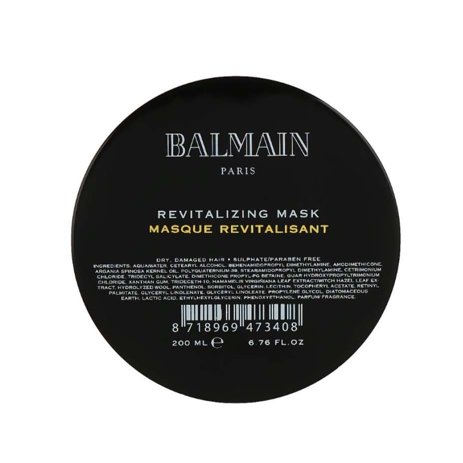 Восстанавливающая питательная маска Balmain Paris Hair Couture Revitalizing Mask 200 мл - фото 1