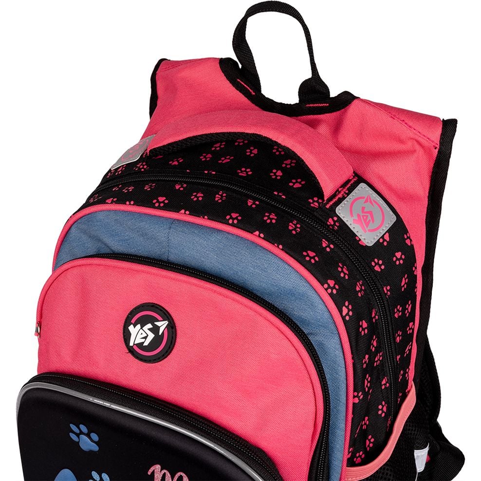 Рюкзак Yes S-58 Meow, чорний з рожевим (558004) - фото 9