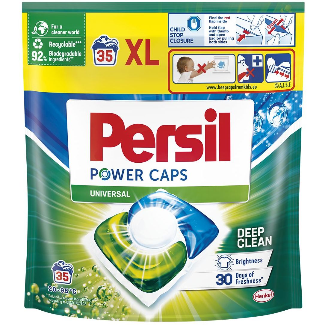 Капсулы для стирки Persil Universal Power Caps 35 шт. - фото 1