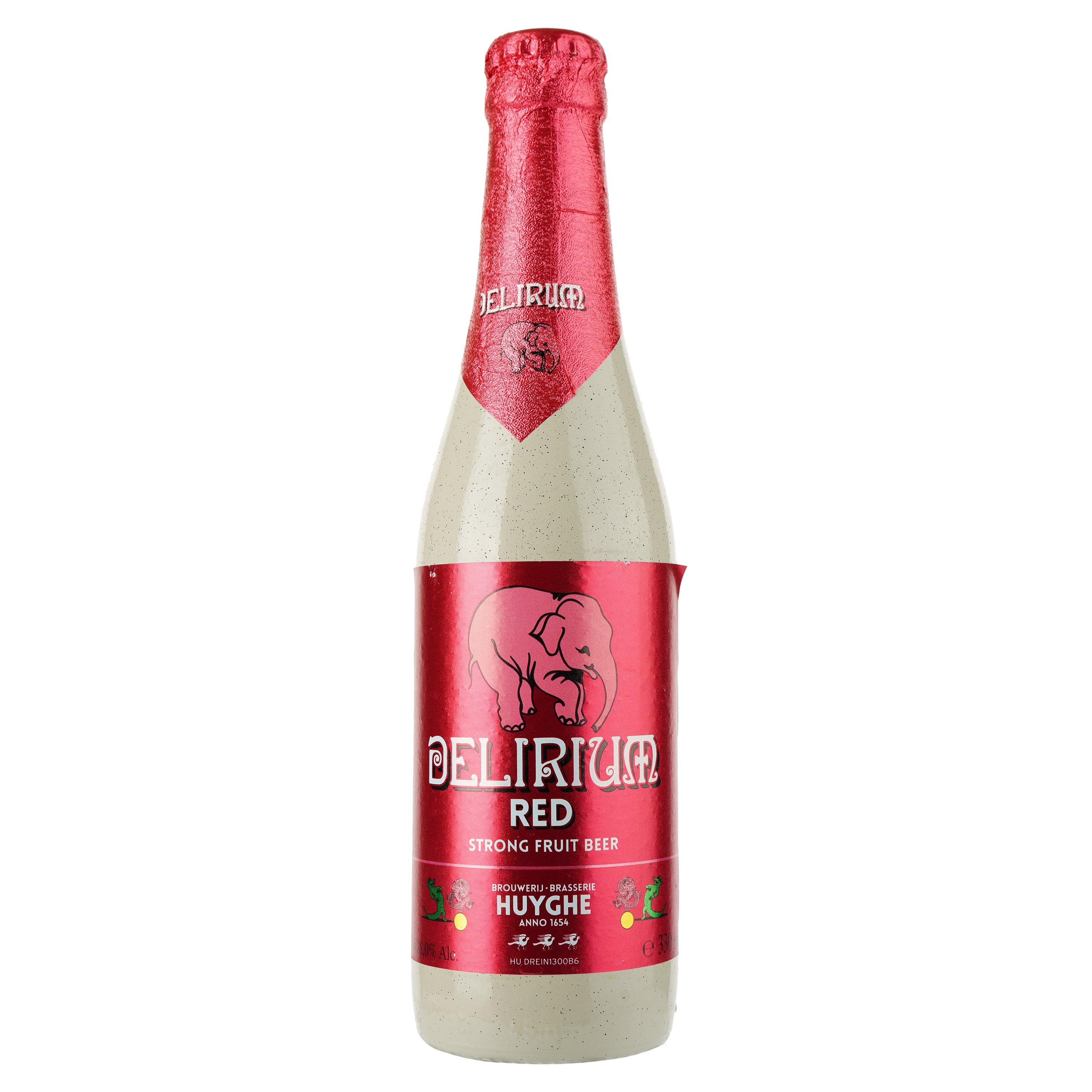 Пиво Delirium Red, червоне, фруктове, 8,3%, 0,33 л - фото 1