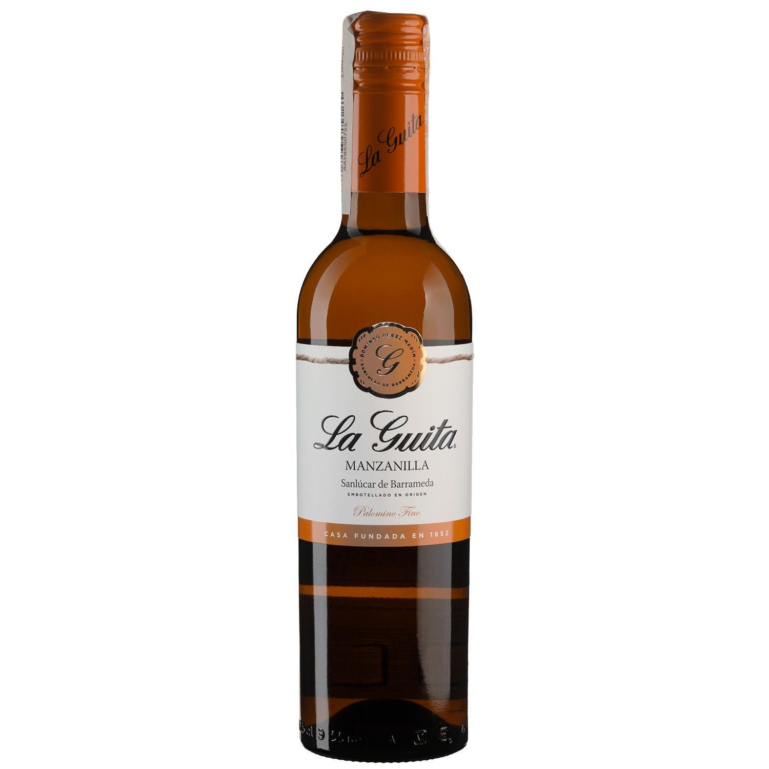 Вино Hijos de Rainera Perez Marin Manzanilla La Guita белое, сухое, 15%, 0,375 л - фото 1