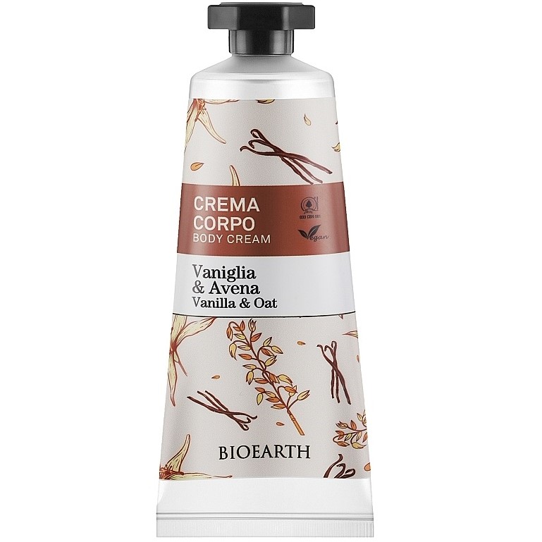 Крем для тела Bioearth Family Vanilla & Oat Body Cream 75 мл - фото 1