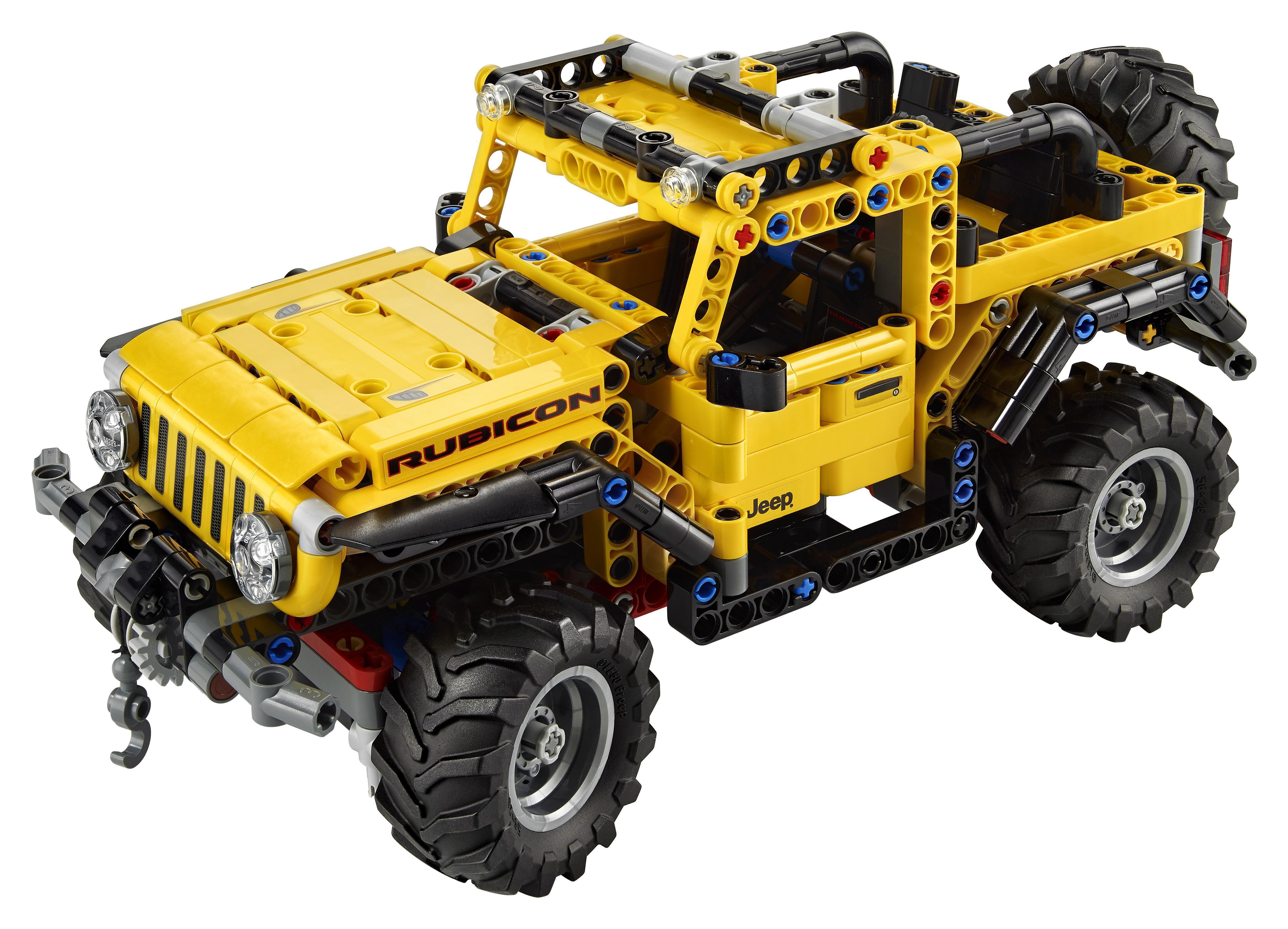 Конструктор LEGO Technic Jeep Wrangler, 665 деталей (42122) - фото 2