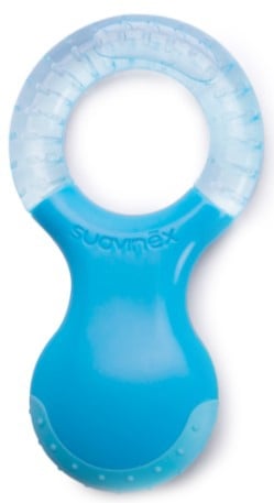 Прорезыватель Suavinex, с пузырьками, голубой (400267/1) - фото 1