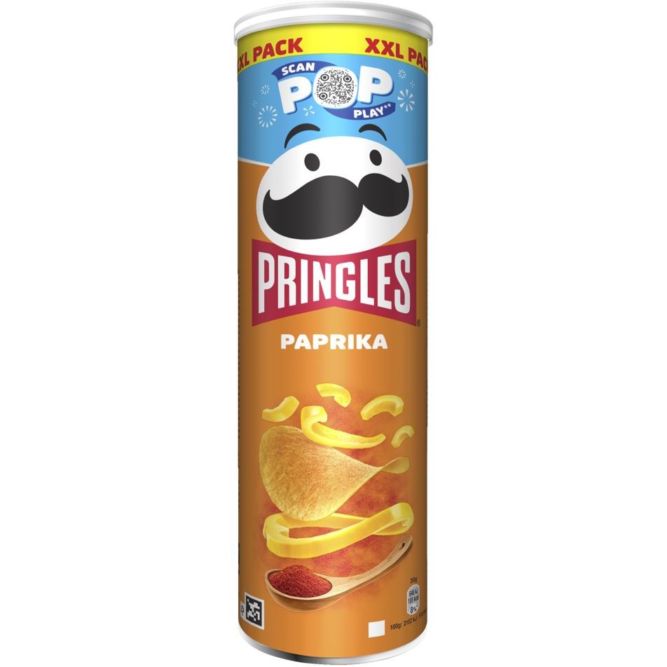 Чипсы Pringles Paprika Паприка 185 г - фото 1