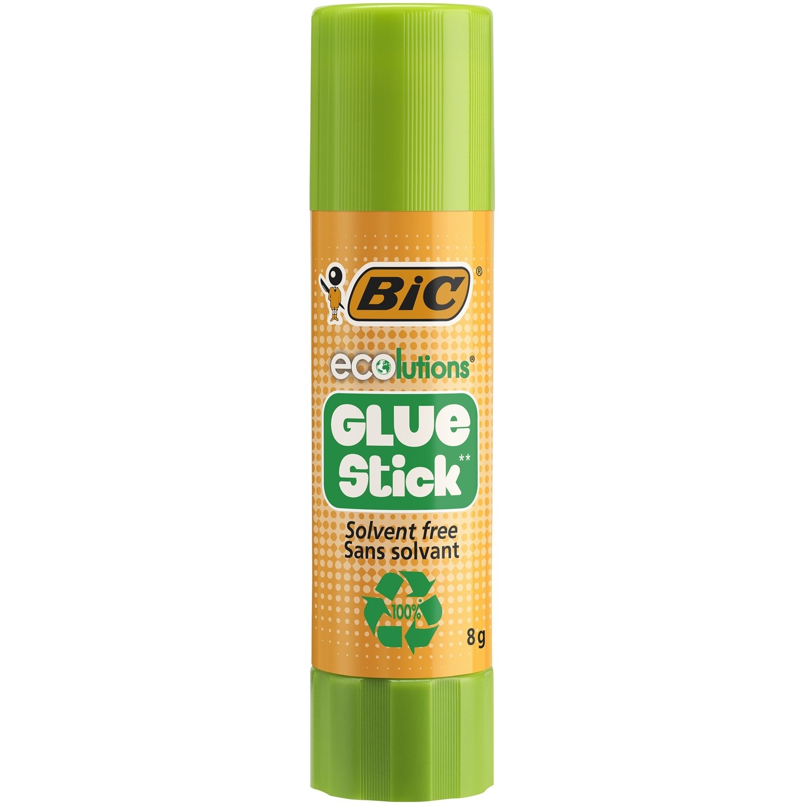Клей-карандаш BIC ECOlutions Glue Stick, 8 г, 1 шт. (9211871) - фото 1
