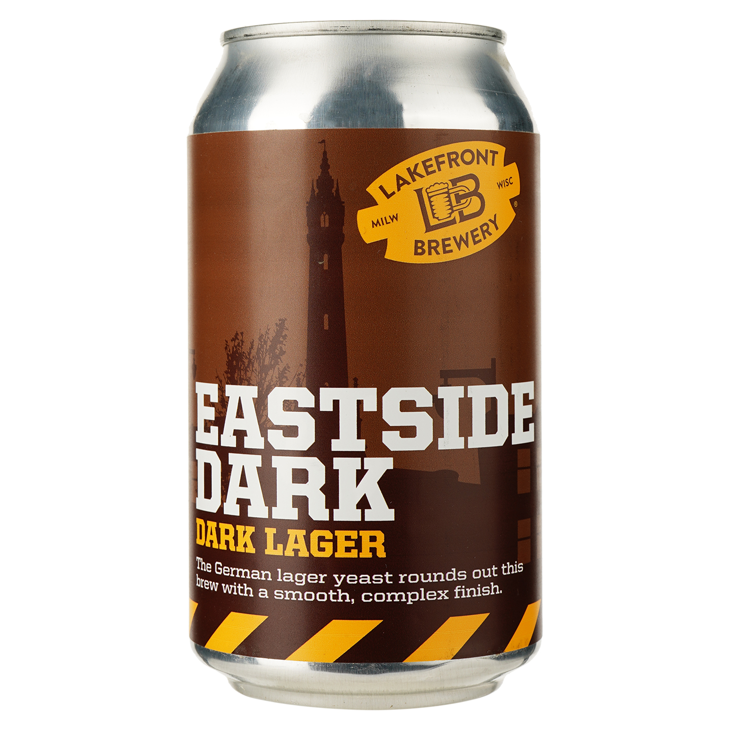 Пиво Lakefront Brewery Eastside Dark темное 5.6% 0.355 л ж/б - фото 1