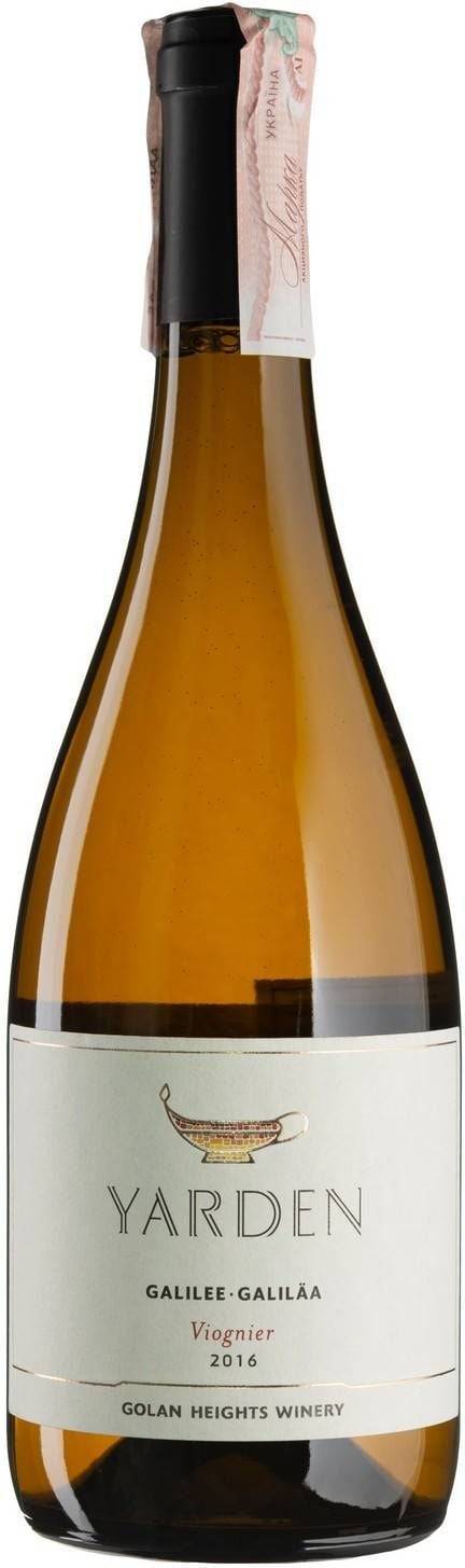 Вино Golan Heights Winery Viognier Yarden, біле, сухе, 0,75 л - фото 1