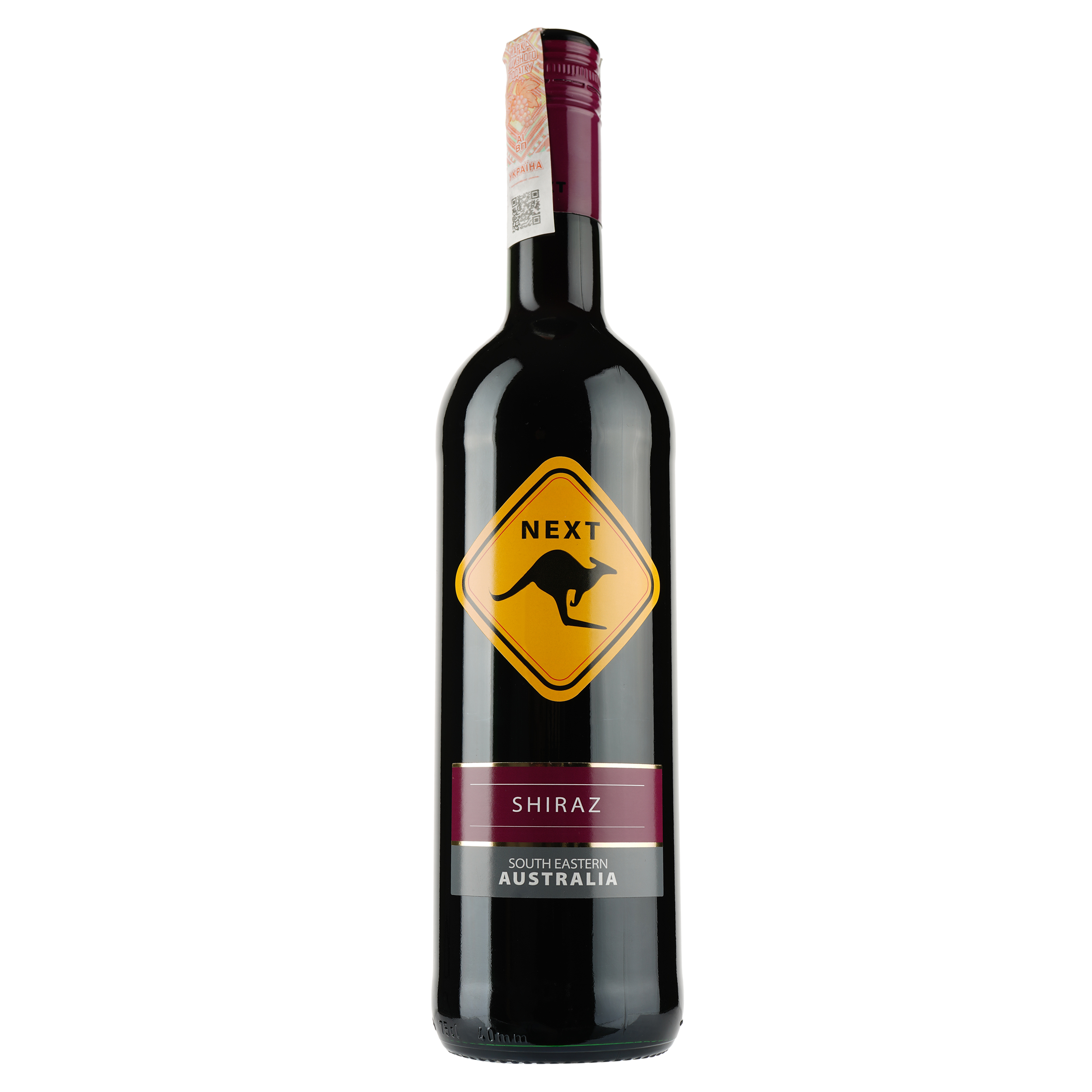 Вино Next Kangaroo Shiraz, красное, сухое, 0,75 л (501617) - фото 1