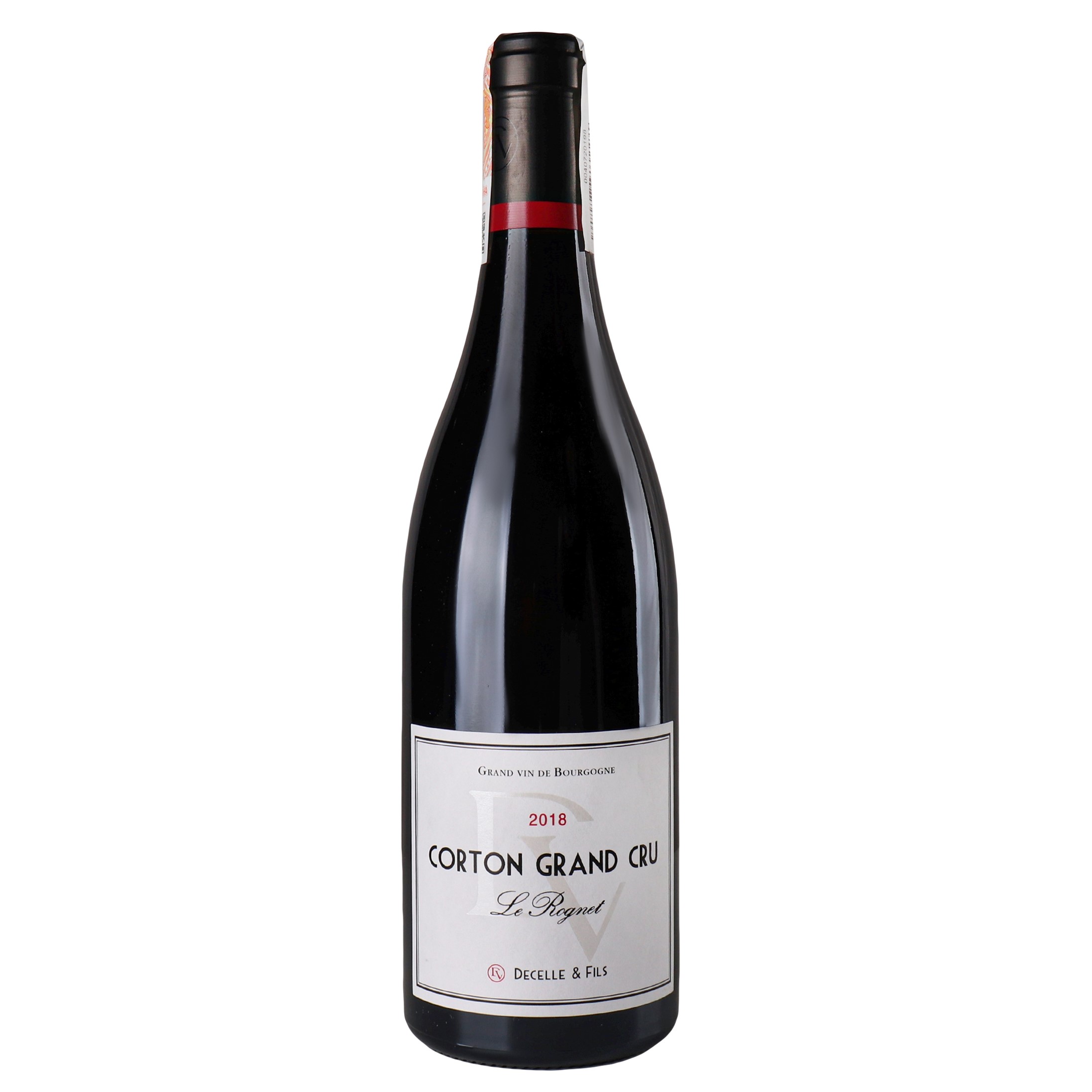 Вино Domaine Decelle & Fils Corton Le Rognet Grand Cru Pinot Noir Rg, 0,75 л, 12% (876522) - фото 1