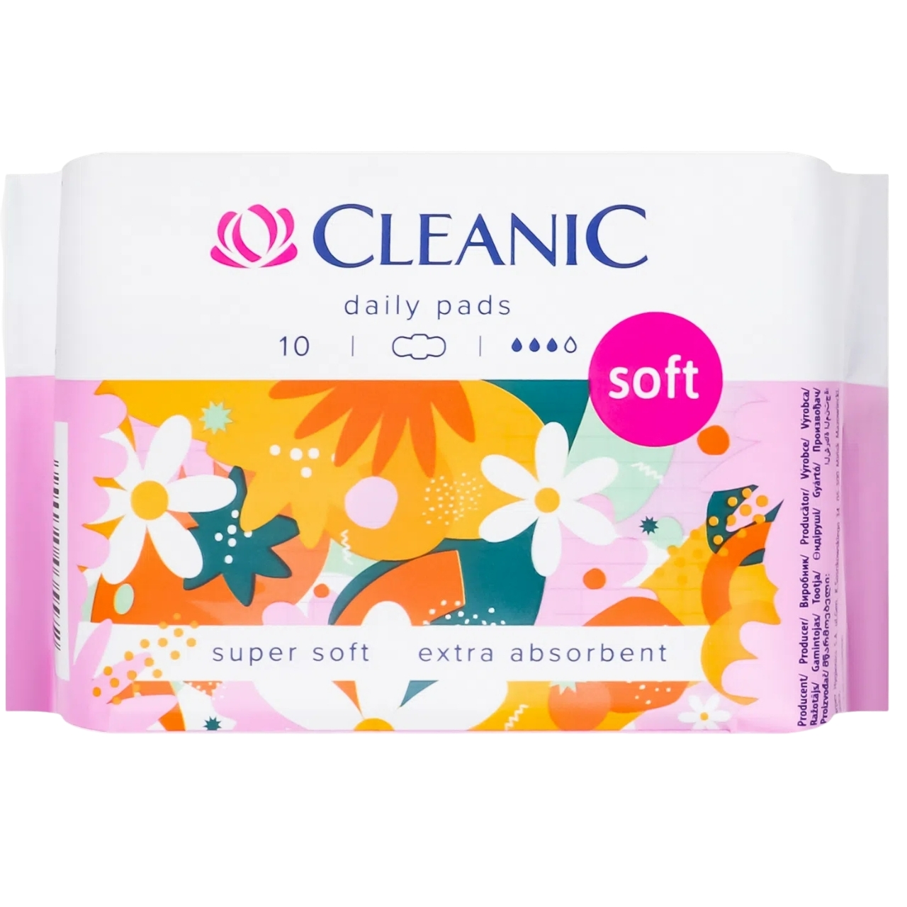 Гігієнічні прокладки Cleanic Soft Day 10 шт. - фото 1