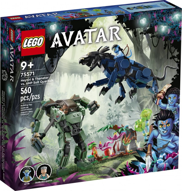 Конструктор LEGO Avatar Нейтірі та Танатор проти костюма AMP Куорича, 560 деталей (75571) - фото 1