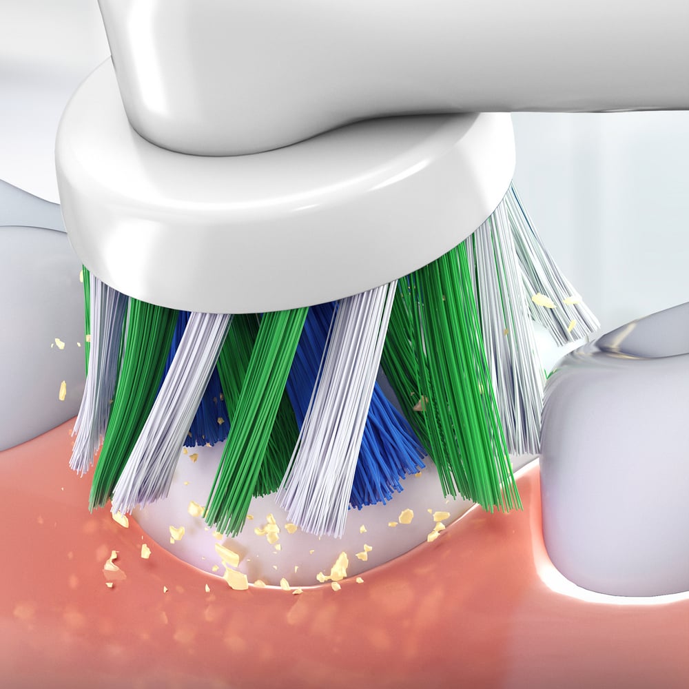 Электрическая зубная щетка Oral-B Braun Vitality Pro Protect X Clean, белая - фото 4