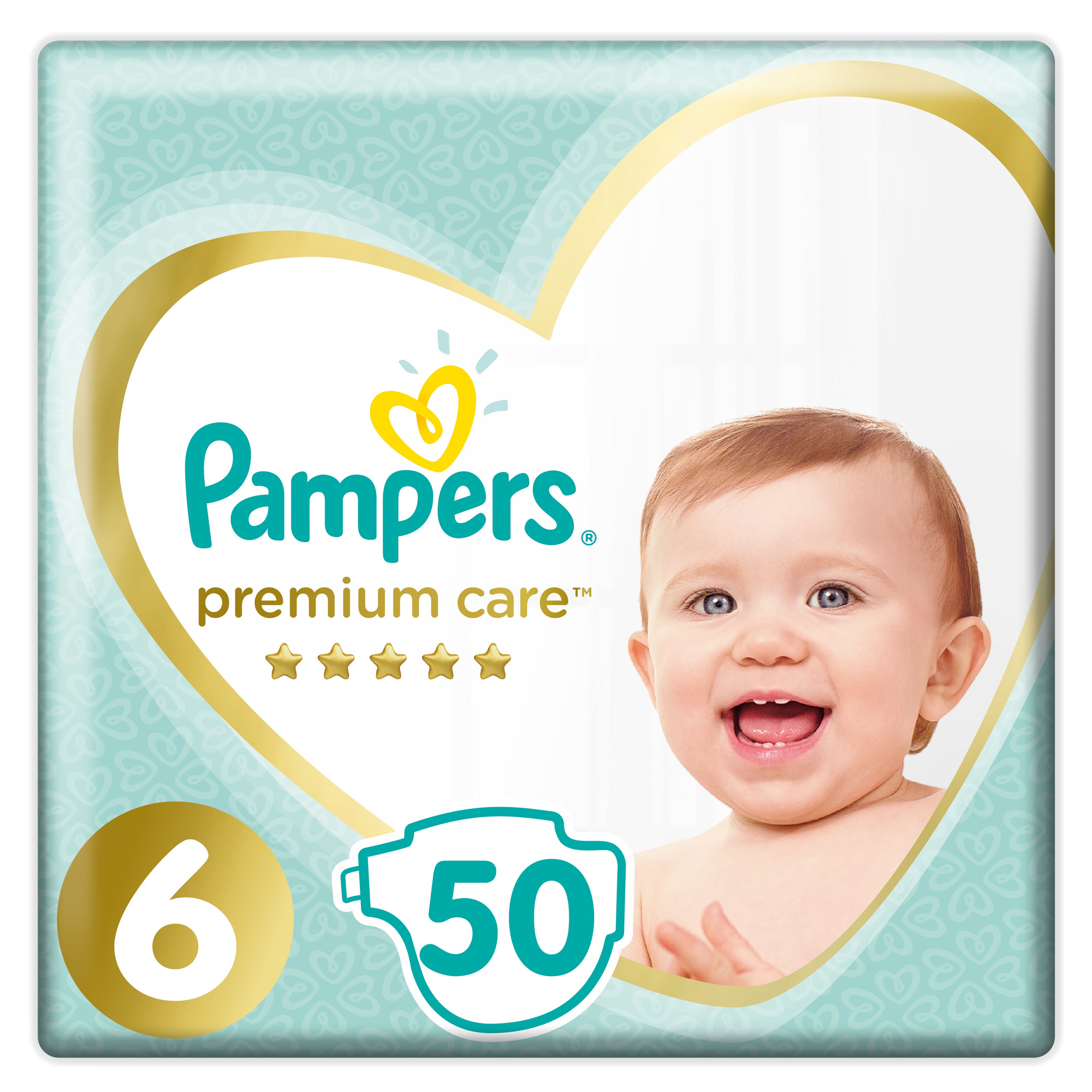 Підгузки Pampers Premium Care 6 (13+ кг), 50 шт. (81694807) - фото 1