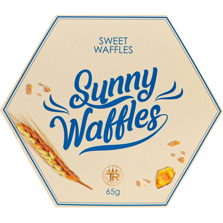 Вафлі Truff Royal Sunny waffles солодкі 65 г - фото 2