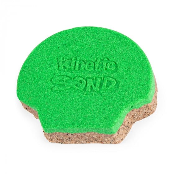 Кинетический песок Kinetic Sand Ракушка, зеленый, 127 г (71482G) - фото 2