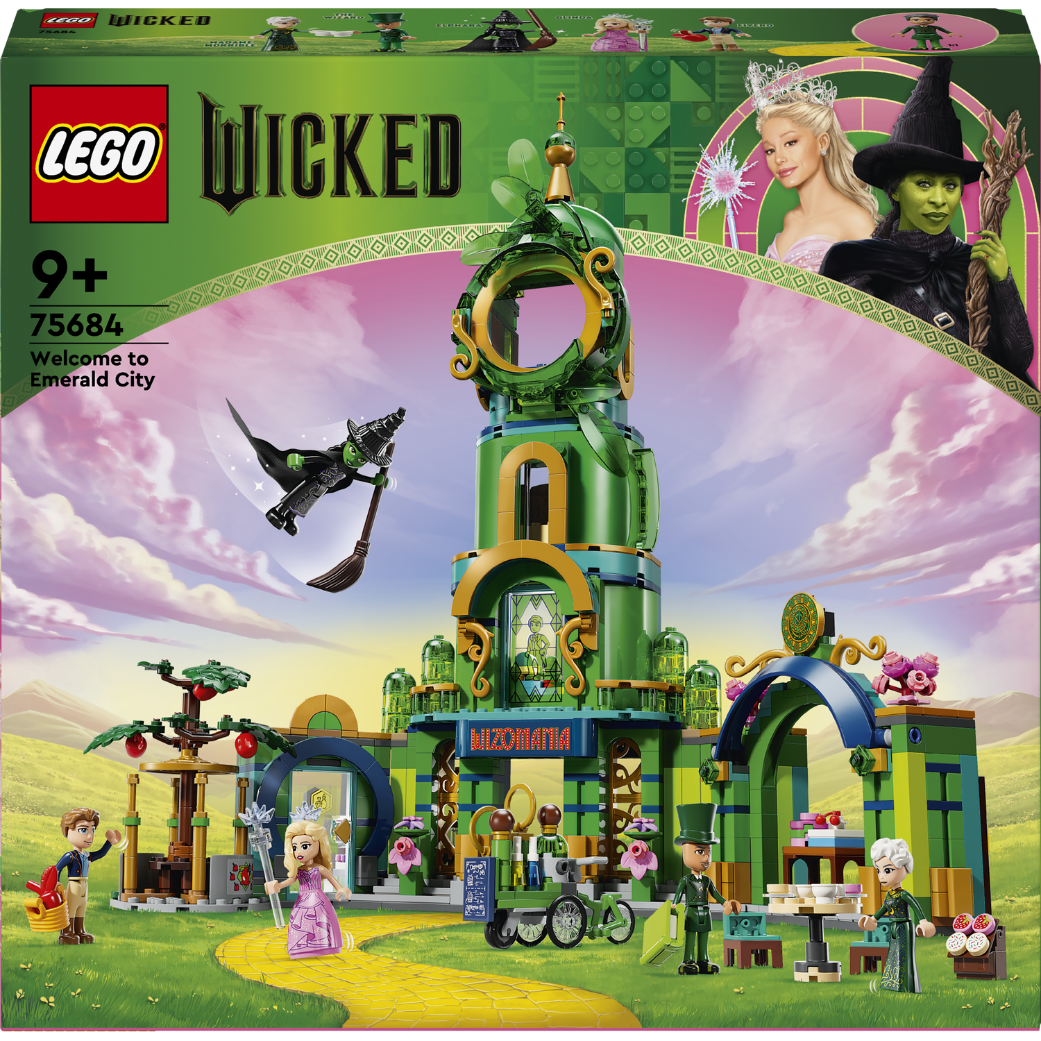 Конструктор LEGO Wicked Добро пожаловать в Изумрудный город 945 деталей (75684) - фото 1