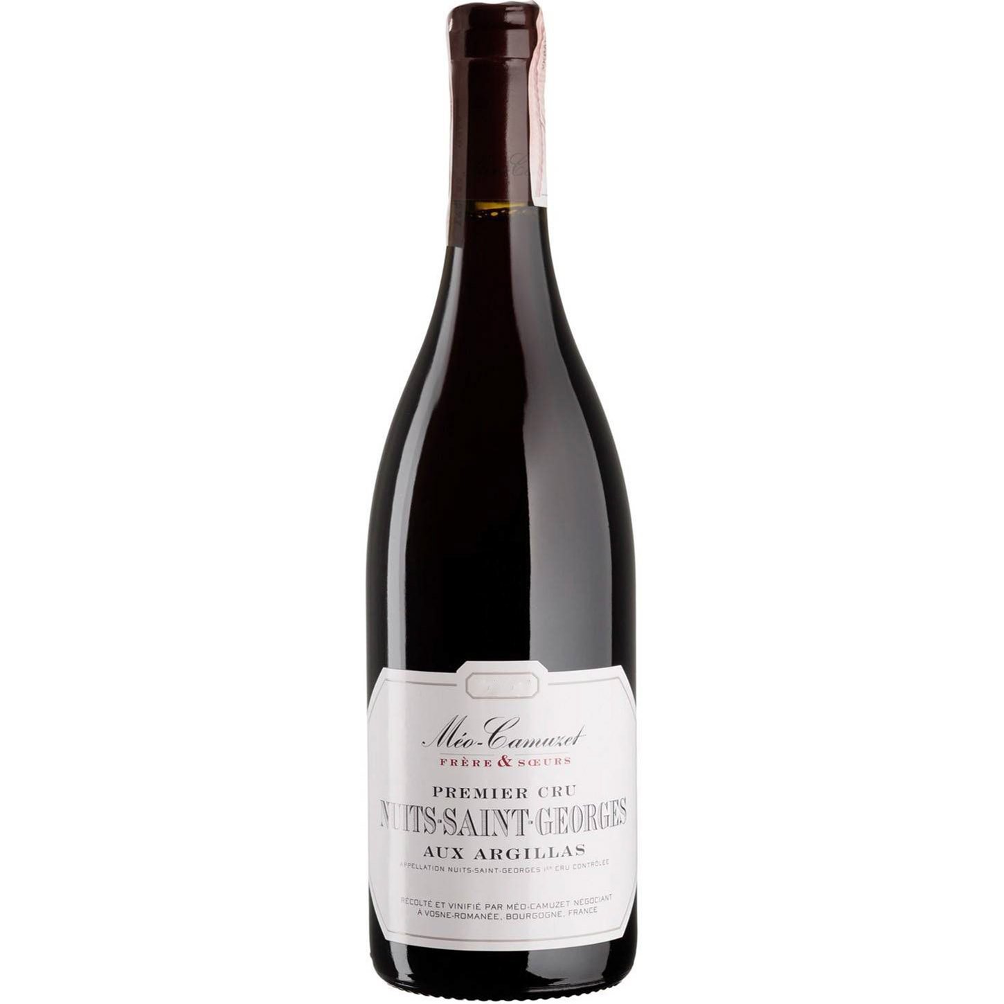 Вино Meo-Camuzet Frere & Soeurs Nuits-Saint-Georges 1er Cru Aux Argillas 2020, красное, сухое 0,75 л - фото 1