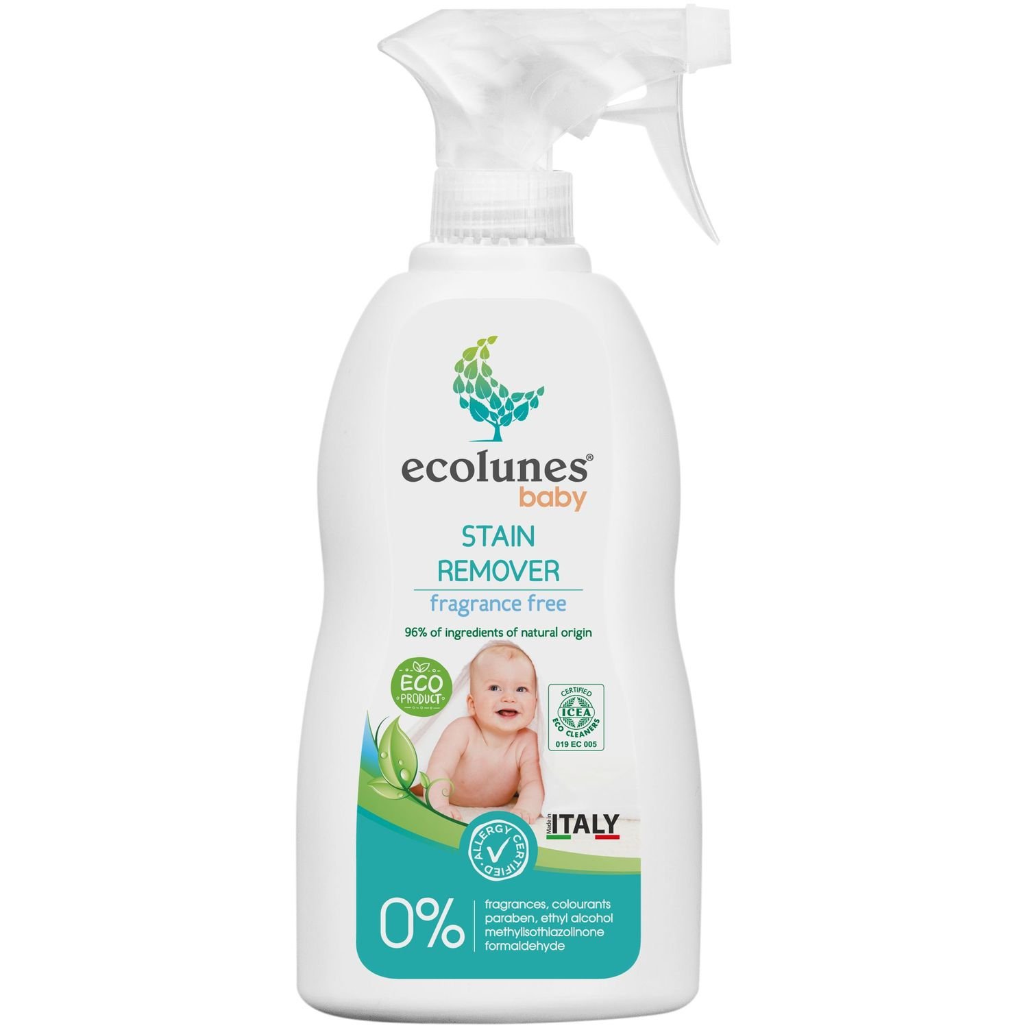 Средство от пятен и запаха Ecolunes, для детей, 300 мл - фото 1
