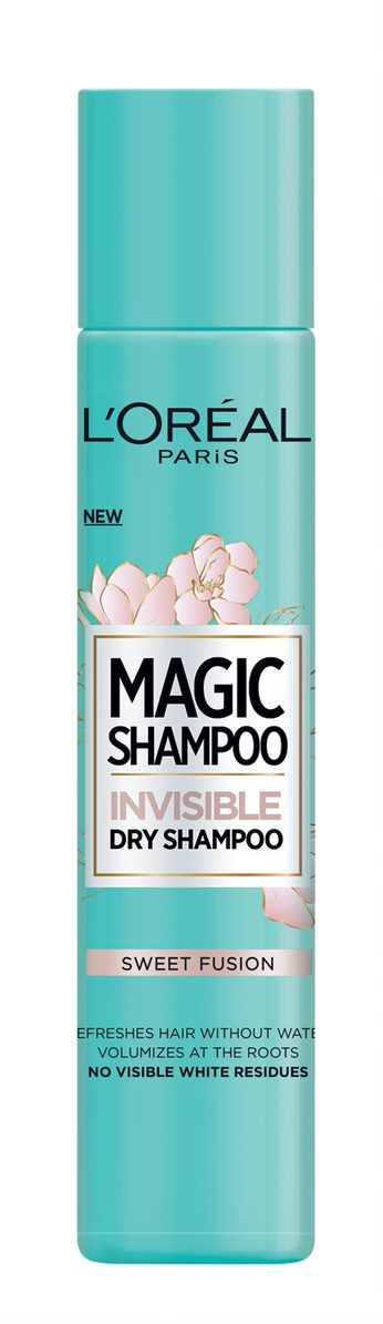 Сухий шампунь L’Oréal Paris Magic Shampoo Солодка мрія для всіх типів волосся, 200 мл - фото 1