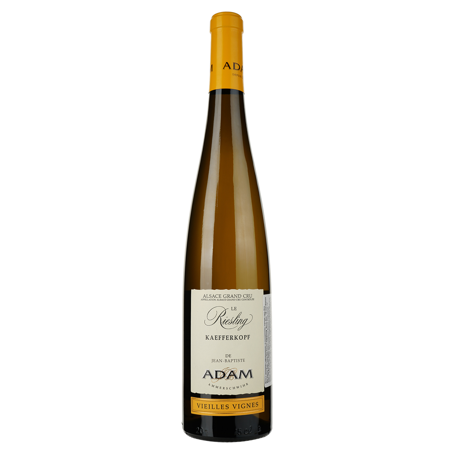 Вино Jean-Baptiste Adam Grand Cru Riesling Kaefferkopf Vieilles Vignes 2019 біле сухе 0.75 л - фото 1