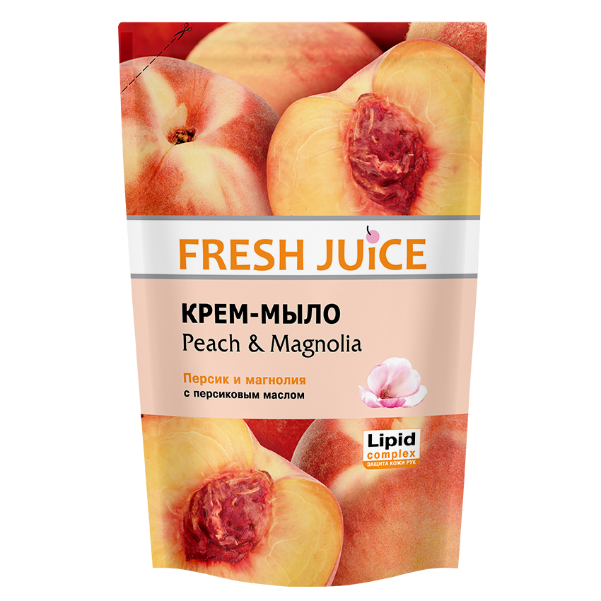 Крем-мило Fresh Juice Peach & Magnolia, 460 мл (332598) - фото 1