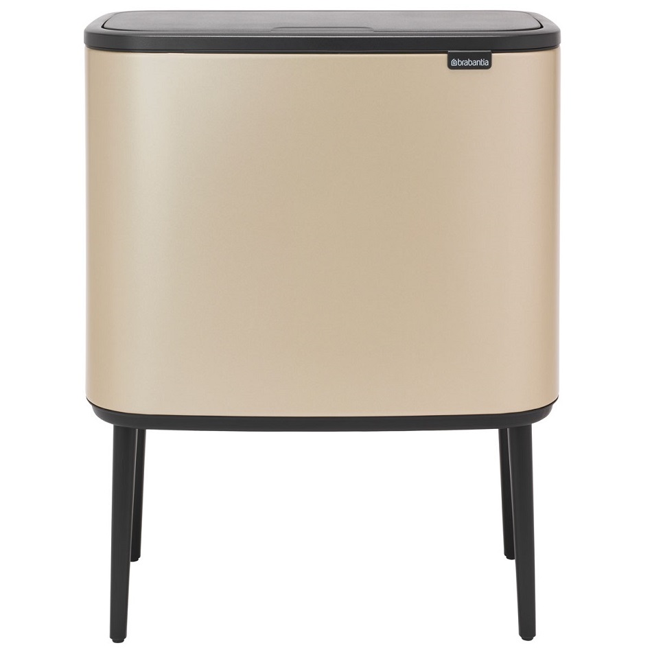 Бак для мусора Brabantia Touch Bin Bo, 34 л, бежевый (304620) - фото 1