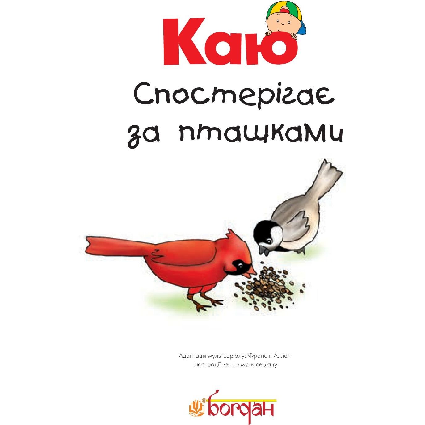 Книги про Каю Богдан Мої історії Каю спостерігає за пташками - Франсін Аллен (978-966-10-5342-6) - фото 3