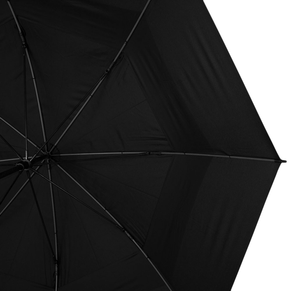 Мужской зонт-трость механический Fulton 130 см черный - фото 3