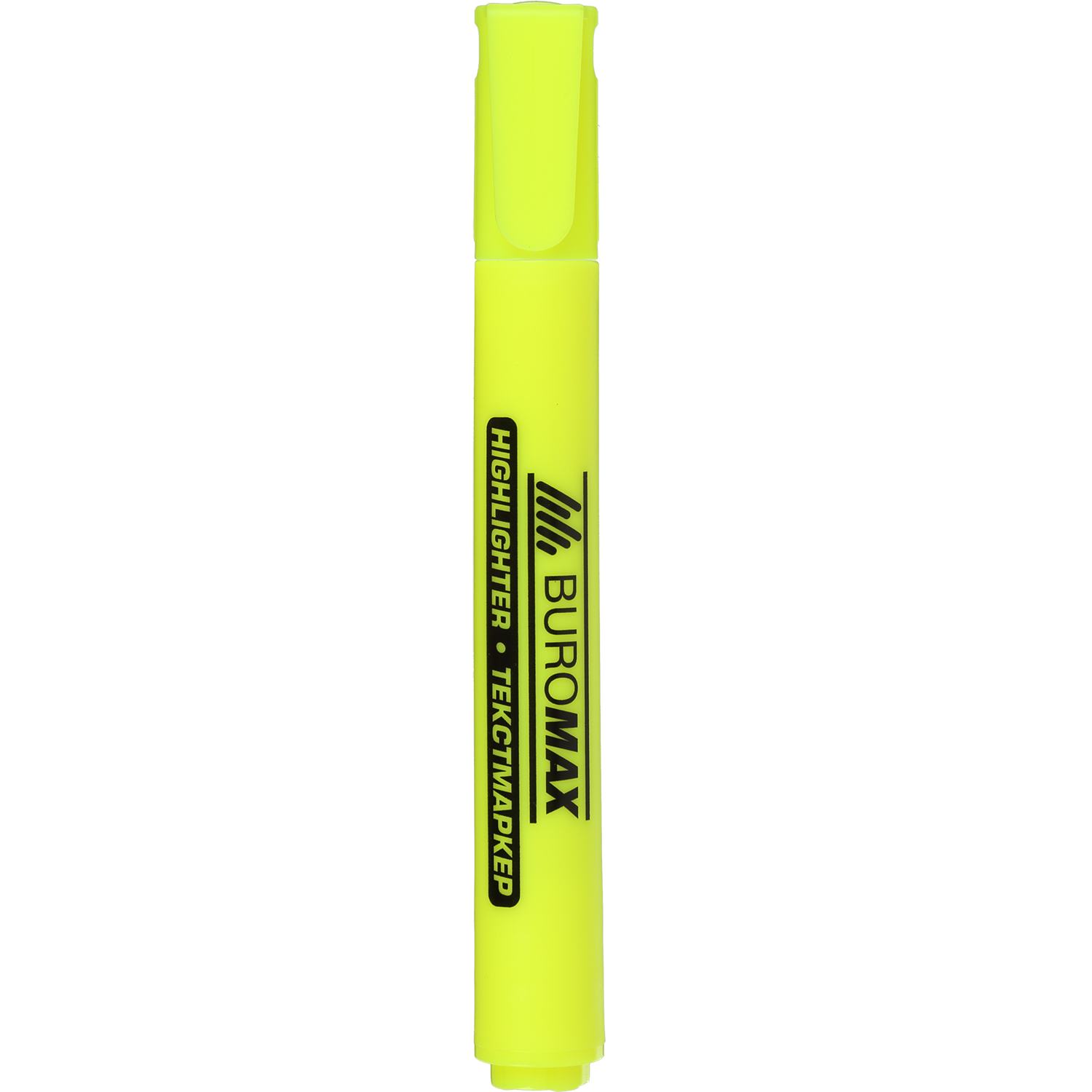 Текст-маркер Buromax круглий жовтий (BM.8906-08) - фото 1