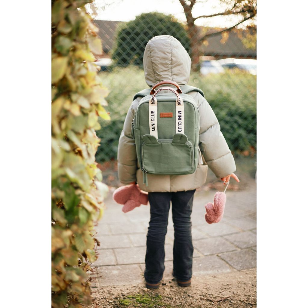 Детский рюкзак Childhome Mini Club canvas green (CWKIDSCGR) - фото 6