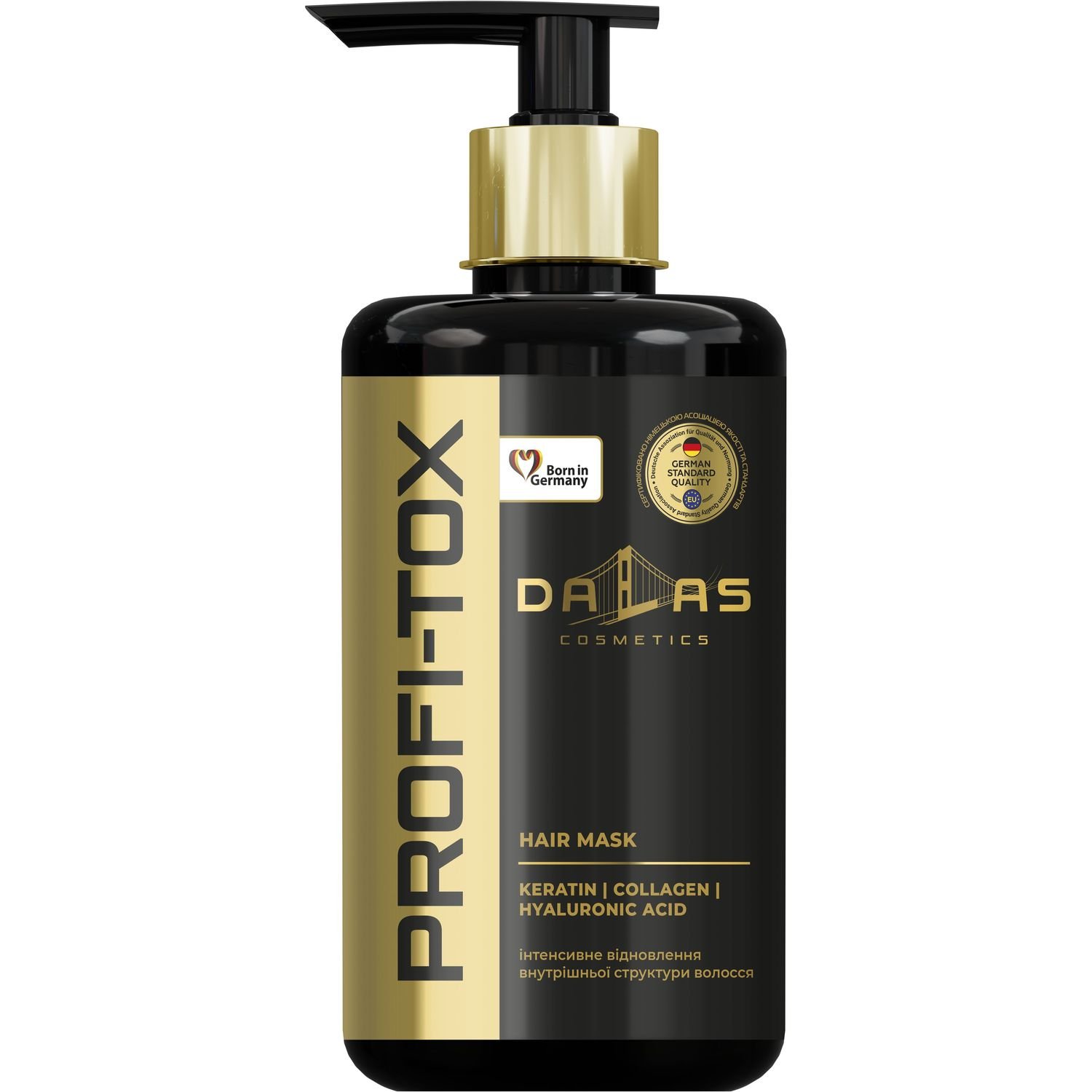 Маска для волос Dalas Profi-tox с кератином, коллагеном и гиалуроновой кислотой, 900 мл - фото 1