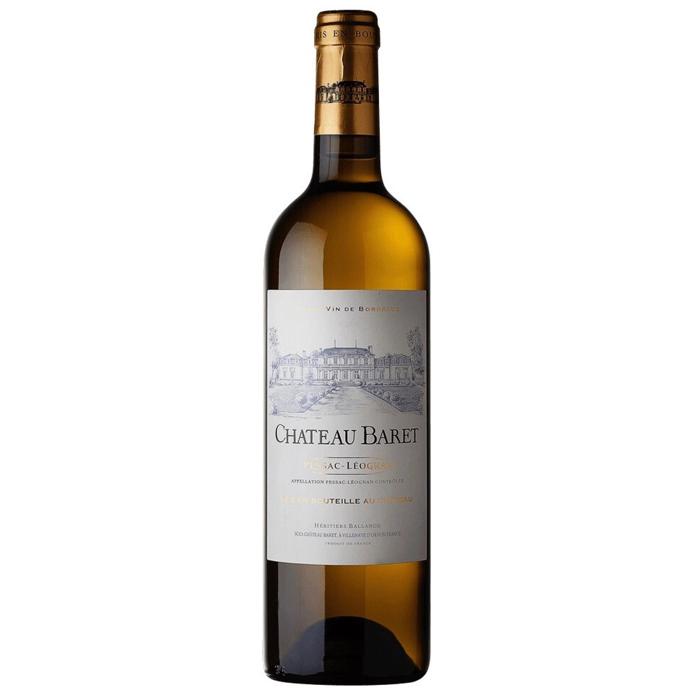 Вино Chateau Baret AOC Pessac-Leognan 2016 біле сухе 0.75 л - фото 1