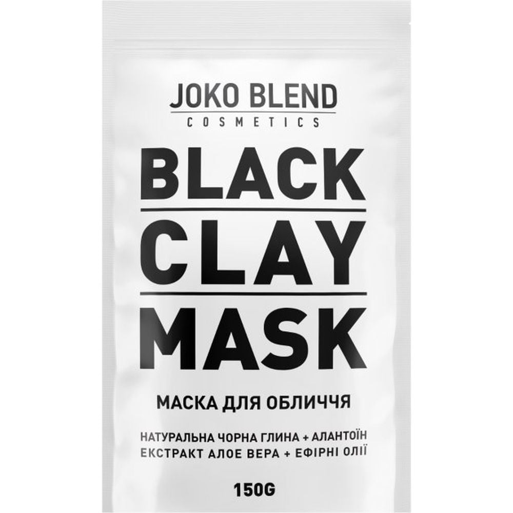 Черная глиняная маска для лица Joko Blend Black Сlay Mask, 150 г - фото 1