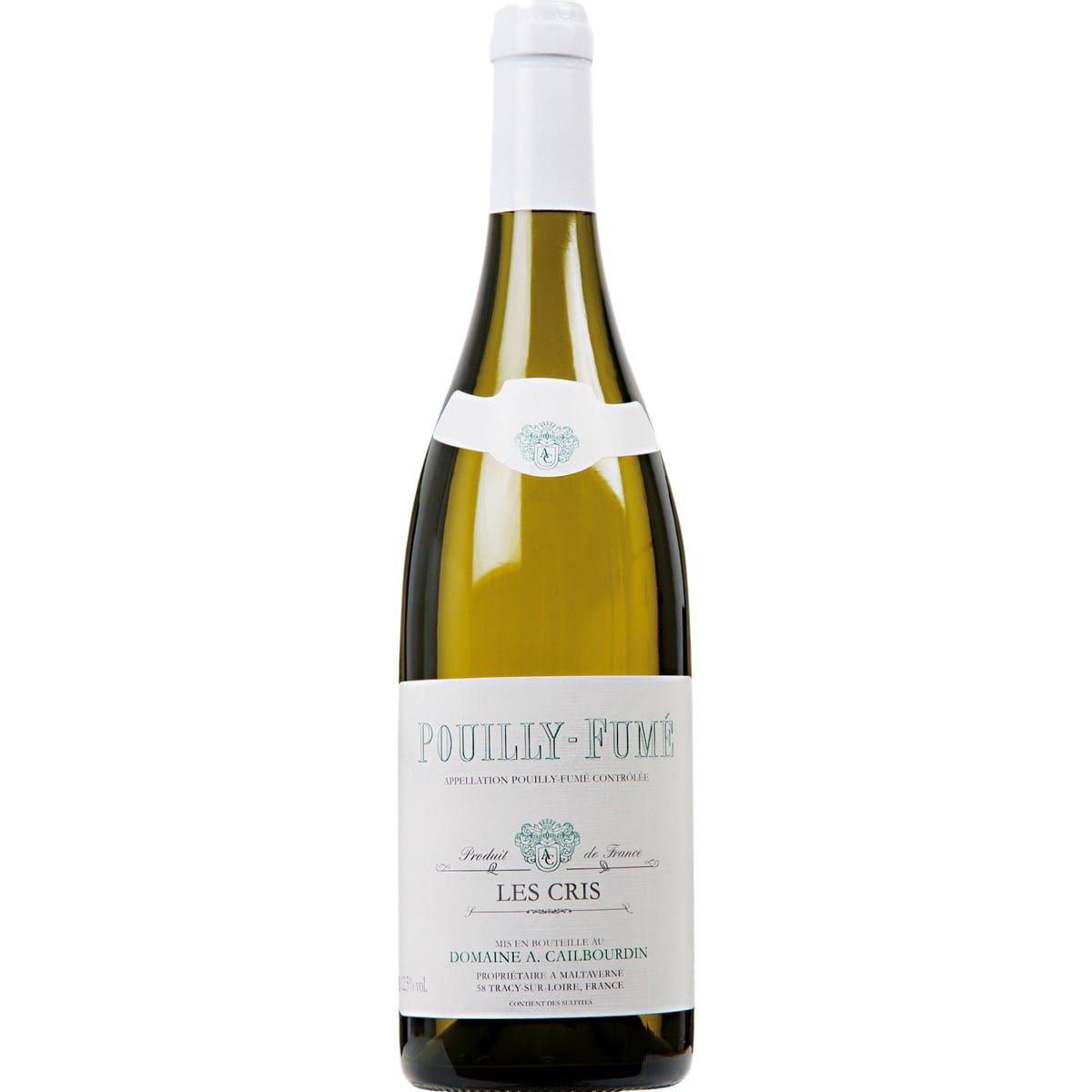 Вино Domaine Cailbourdin Les Cris Pouilly-Fume AOC 2020 біле сухе 0.375 л - фото 1