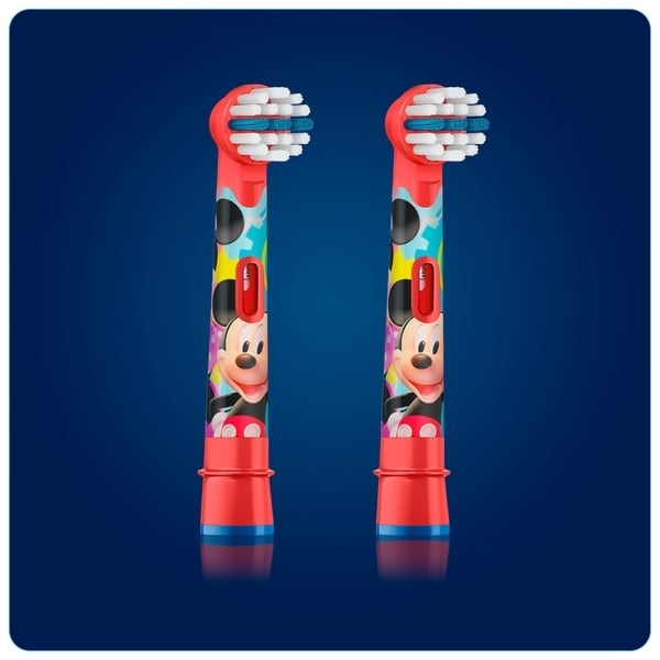 Набор насадок для электрической зубной щетки Oral-B Stages Power Mickey Mouse 2 шт. - фото 3