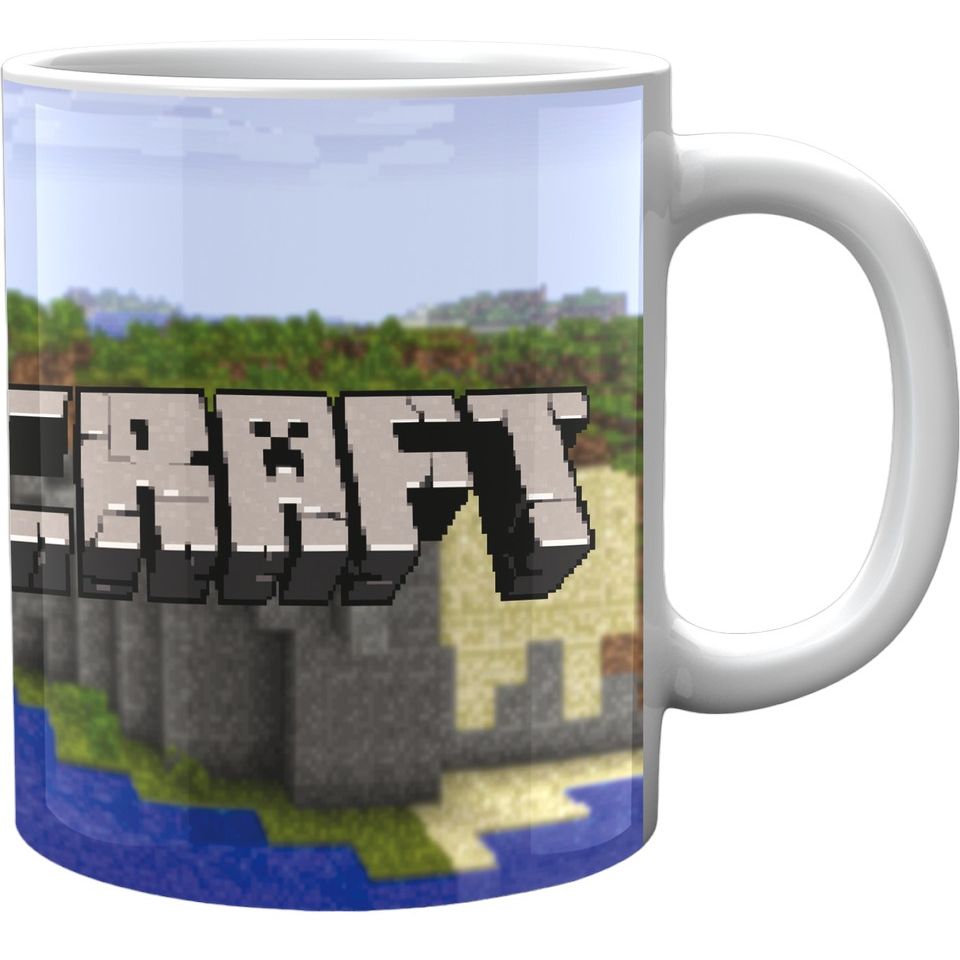 Кружка GeekLand Minecraft Майнкрафт лого MС.02.011 - фото 1