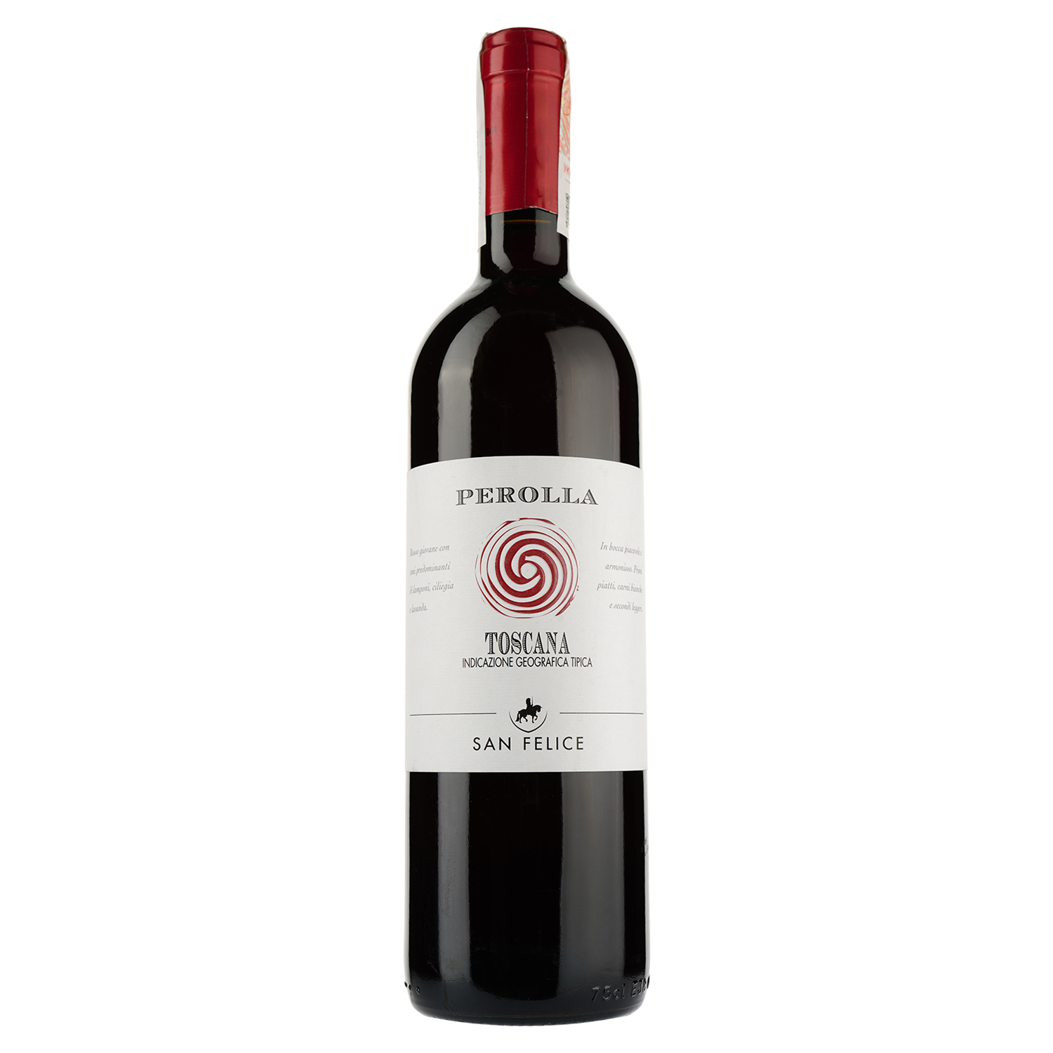 Вино San Felice Perolla Rosso Toscana IGT, красное, сухое, 0,75 л - фото 1