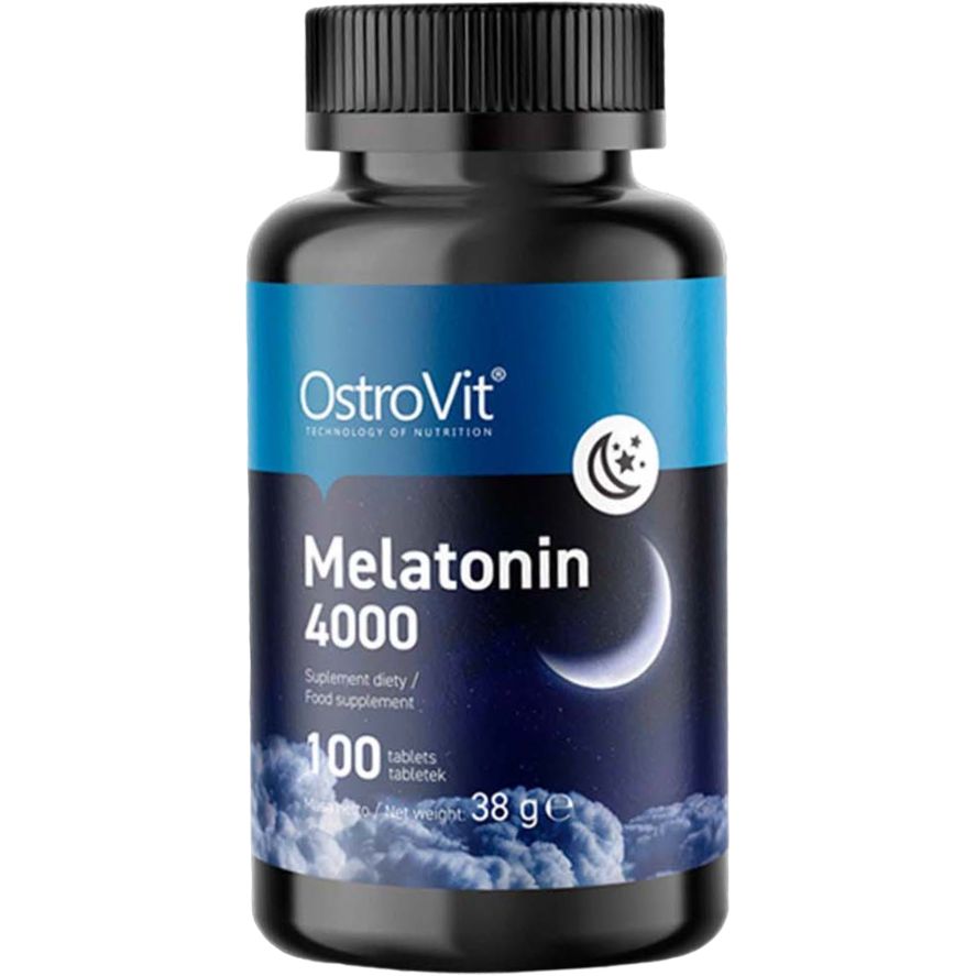 Мелатонін OstroVit Melatonin 4000 100 таблеток - фото 1