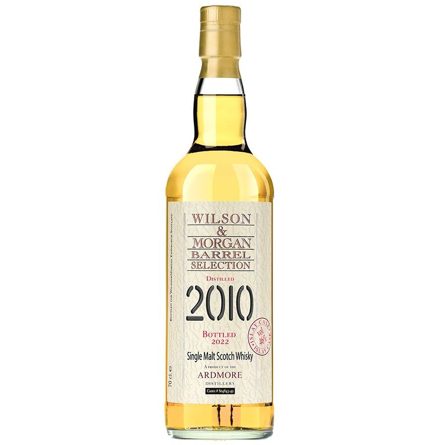 Виски Wilson & Morgan Ardmore Islay 12 yo Cask Single Malt Scotch Whisky 46% 0.7 л, в подарочной упаковке - фото 2