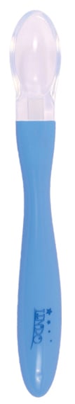 Силиконовая ложка Lindo, голубой (Li 813 гол) - фото 1