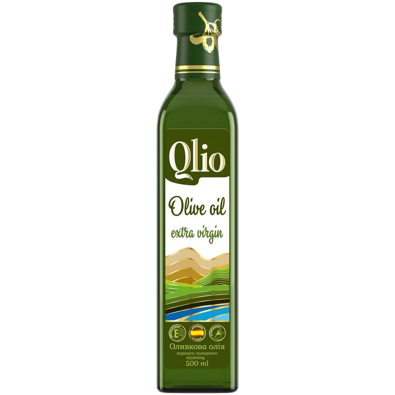 Олія оливкова Qlio Extra Virgin 500 мл (699148) - фото 1