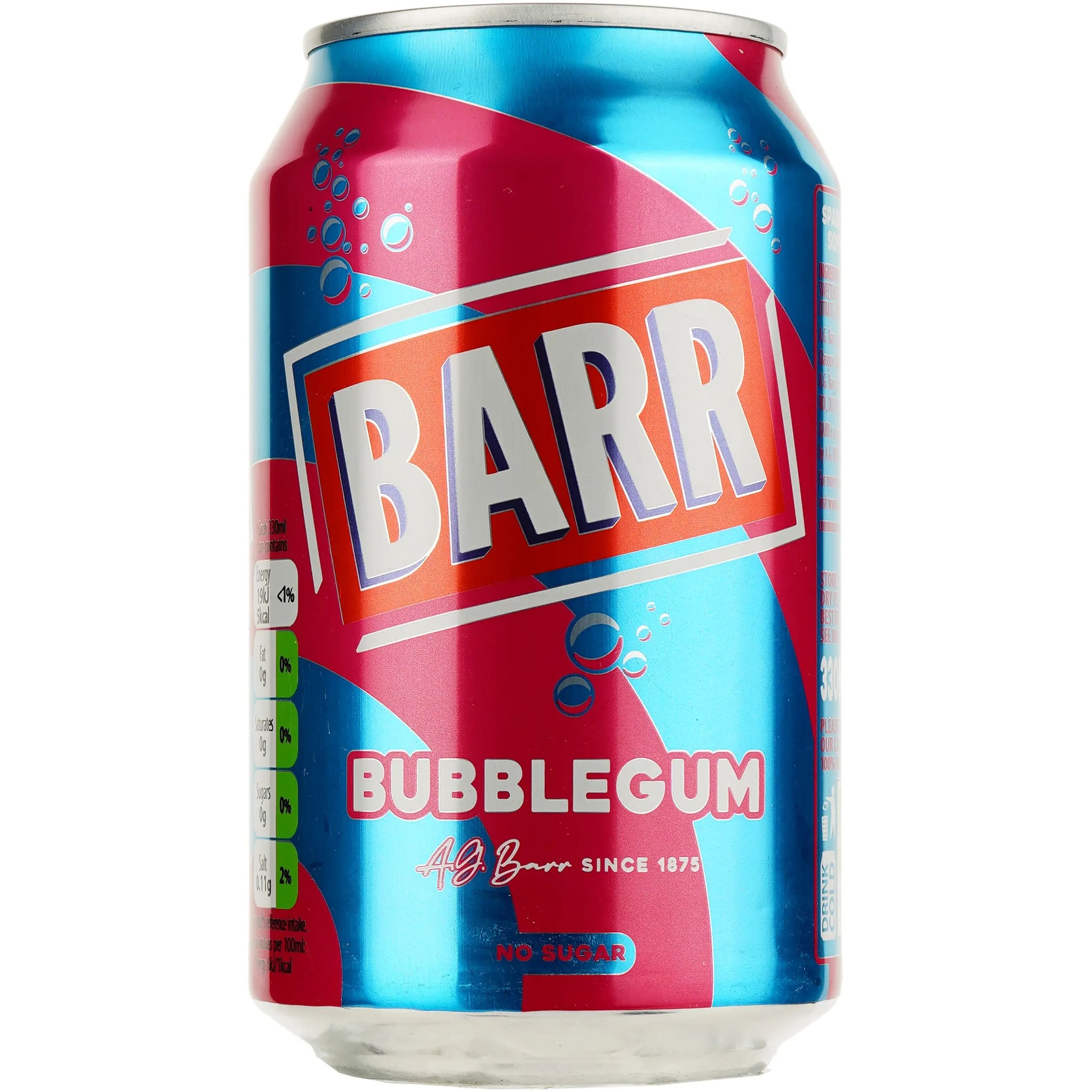 Напій Barr Bubblegum безалкогольний 0.33 л (871787) - фото 1