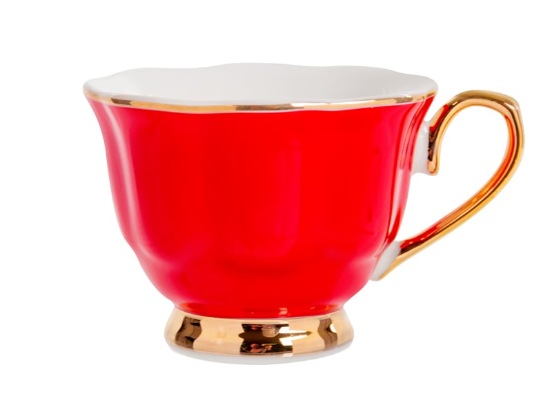 Кофейный набор Lefard, 50 мл, красный с белым (922-024) - фото 3